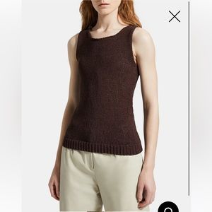 Theory size xs sleeveless Shell Top in Cotton Nylon in Merletto